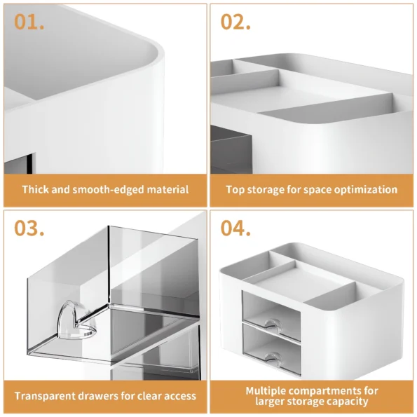 032-Desk Organizer with Drawers