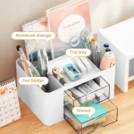 032-Desk Organizer with Drawers (3)