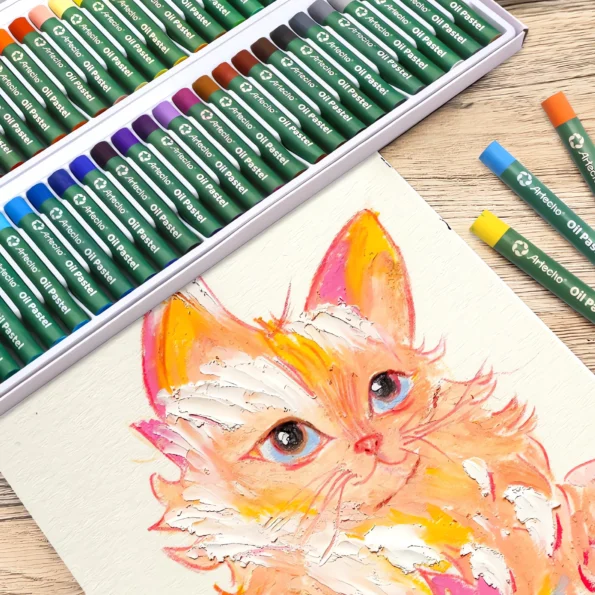 034-Soft oil pastels set