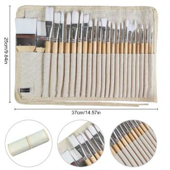 036-Paint brushes set for artists