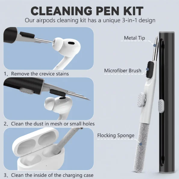 044-AirPods Pro Case with Cleaner Kit-