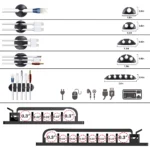 047-Cable Management Kit with Organizer Sleeves and Clips (7)