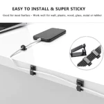 047-Cable Management Kit with Organizer Sleeves and Clips (7)