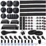 047-Cable Management Kit with Organizer Sleeves and Clips (7)