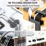 047-Cable Management Kit with Organizer Sleeves and Clips (7)