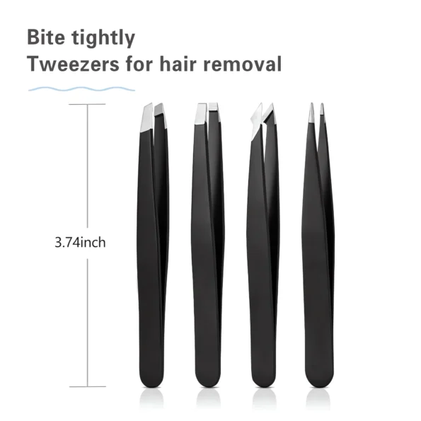 049-tweezers set for facial hair and splinter removal-SKU-