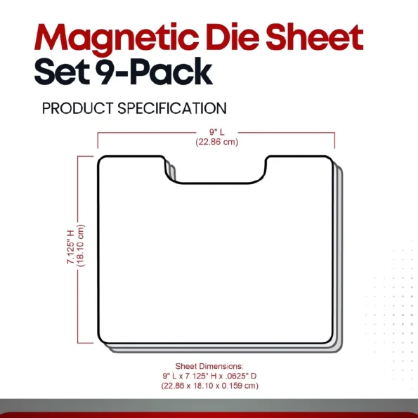 051-magnetic die sheets for metal cutting dies-