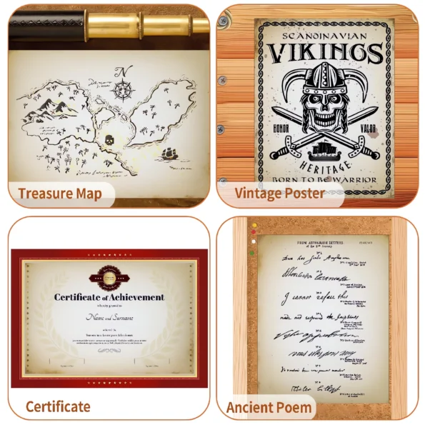 054-vintage printer paper