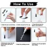055-Blue Oil Based Paint Pens for Multiple Surfaces-SKU (6)