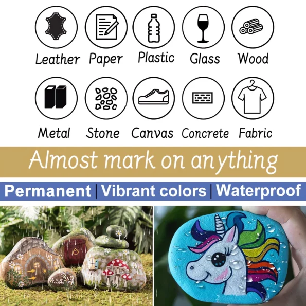 059-Oil Based Paint Markers for Multiple Surfaces-