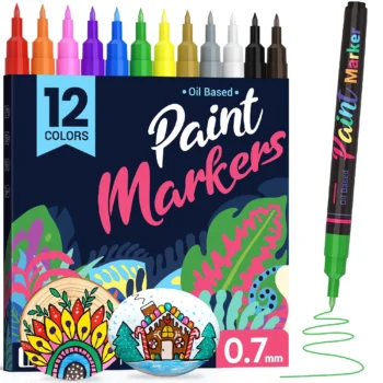 060-Fine Tip Oil Based Paint Markers