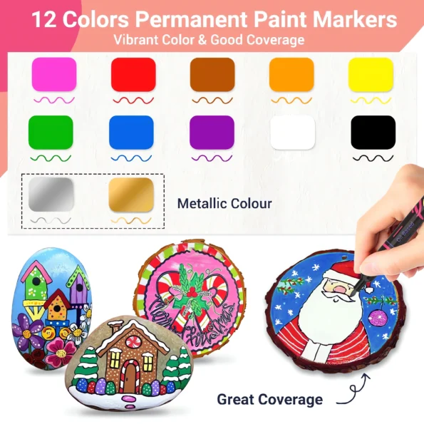 060-Fine Tip Oil Based Paint Markers