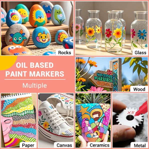 060-Fine Tip Oil Based Paint Markers