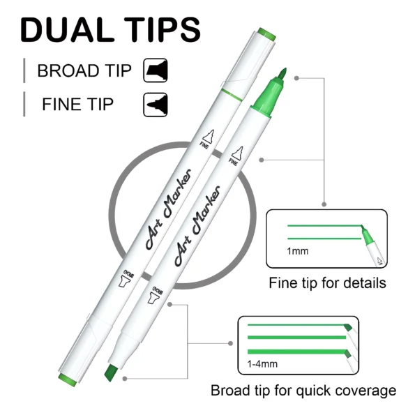 062-Dual Tip Alcohol Based Art Marker