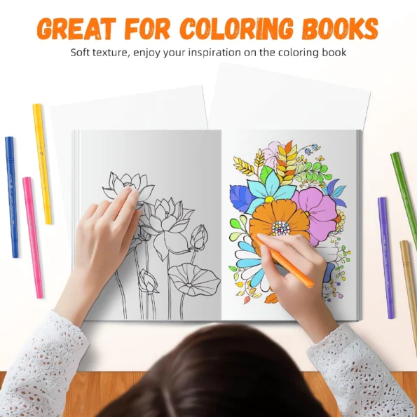 063-Dual Tip Water Based Coloring Markers