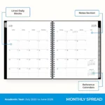 Academic year weekly monthly planner calendar (7)