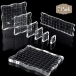 Acrylic stamp blocks for crafting (8)
