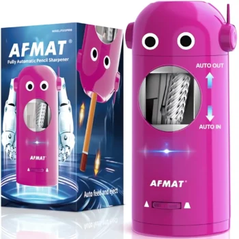 Automatic electric pencil sharpener for colored pencils