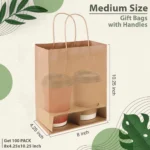 Brown kraft paper gift bags with handles (1)