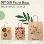 Brown kraft paper gift bags with handles (1)