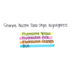 Chisel Tip Highlighters Assorted Colors (5)