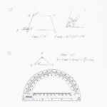 Clear Plastic Math Protractors (1)