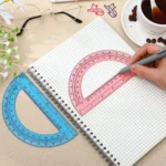Clear Plastic Math Protractors (1)