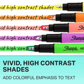 Clear View Tip Highlighters Set