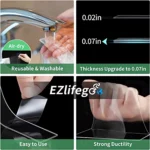 Clear double sided adhesive mounting tape (2)