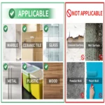 Clear double sided adhesive mounting tape (2)