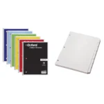 College ruled spiral notebook pack (5)