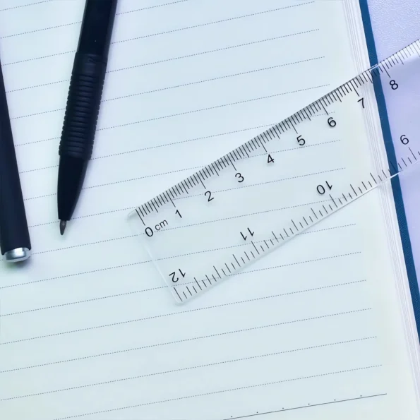 Color Transparent Ruler Plastic