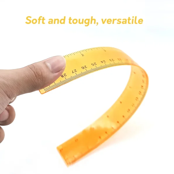 Color Transparent Ruler Plastic