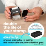 Custom self inking rubber stamp (1)