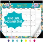 Desk calendar monthly planner wall hanging