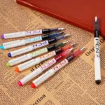 Disposable fountain pens set (6)