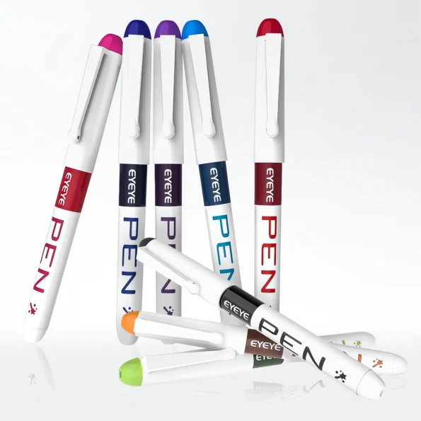 Disposable fountain pens set