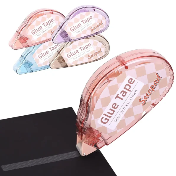 Double sided tape roller for crafts