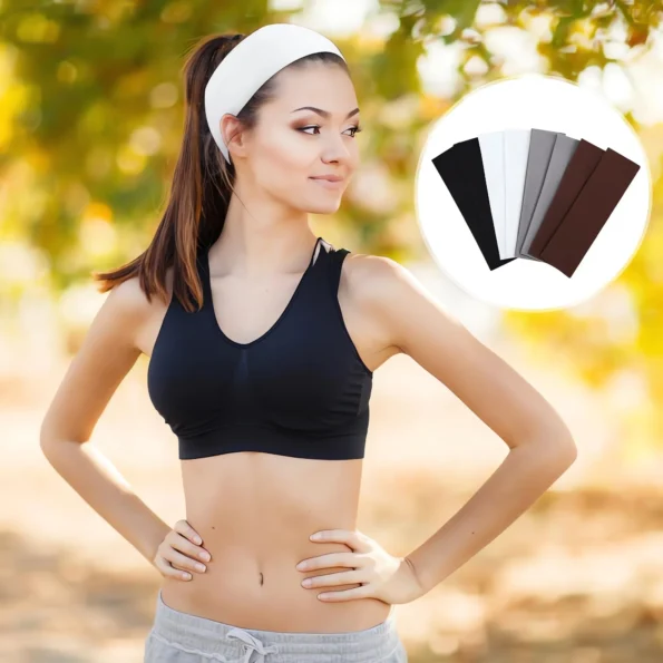 Elastic Non-Slip Sport Headbands for Women