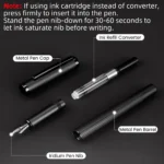 Fine nib fountain pen set (7)
