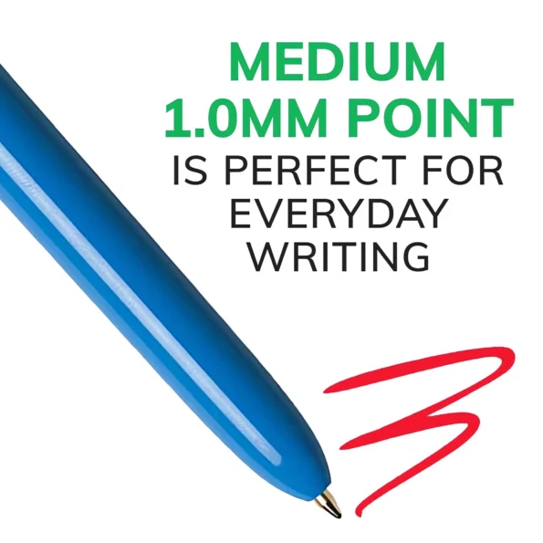 Four color retractable ballpoint pens