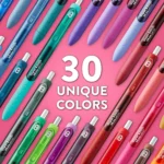 Gel Pens Assorted Colors Medium Point (8)
