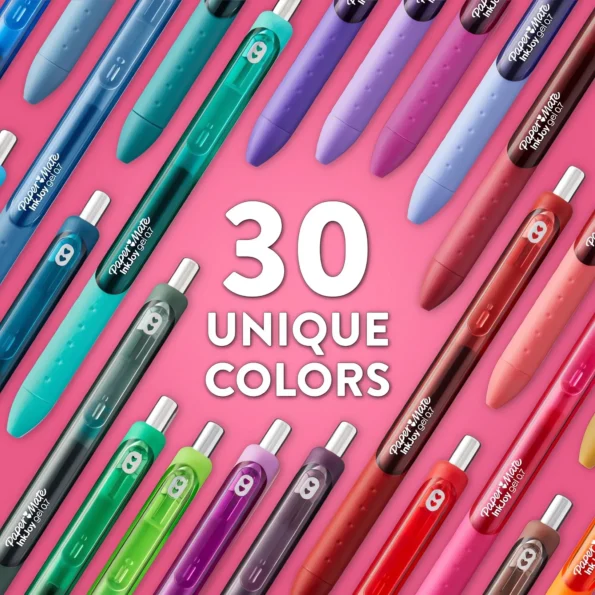 Gel Pens Assorted Colors Medium Point