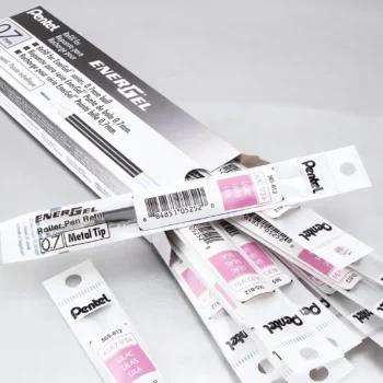 Gel pen refill black ink smooth writing
