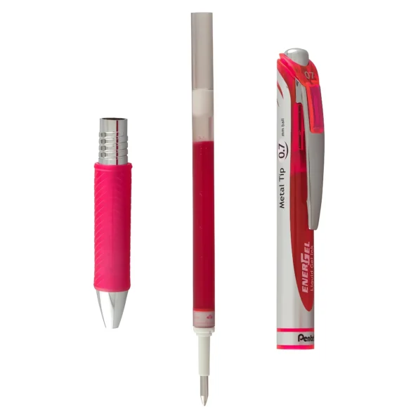 Gel pen refill black ink smooth writing