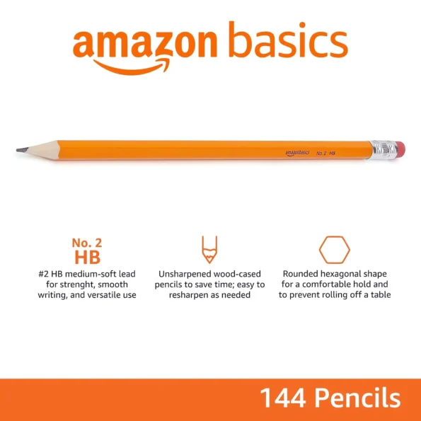 HB woodcase pencils bulk