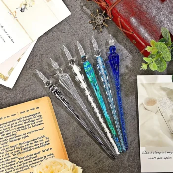 Handmade Crystal Glass Dip Pen