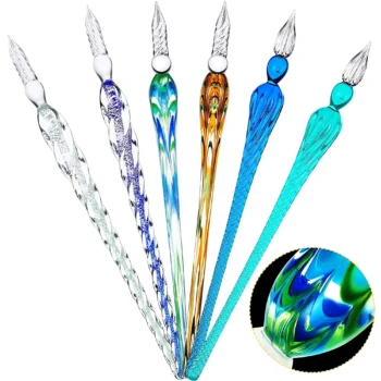 Handmade Crystal Glass Dip Pen