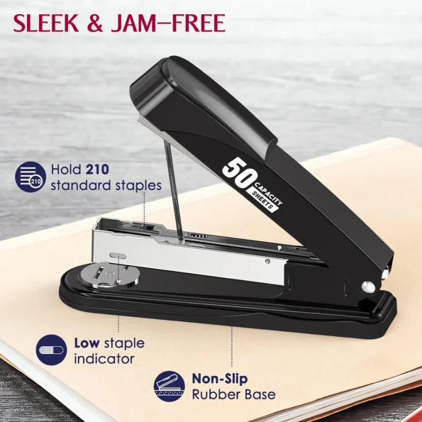Heavy duty metal stapler for office