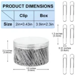 Large Paper Clips for Office and School Use (7)